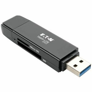 Eaton Tripp Lite Series USB-C Memory Card Reader, 2-in-1 USB-A/USB-C, USB 3.1 Gen 1