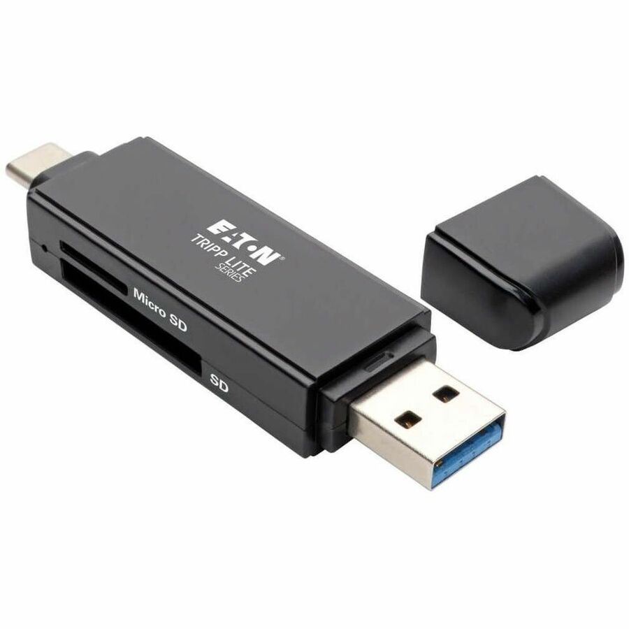 Eaton Tripp Lite Series USB-C Memory Card Reader, 2-in-1 USB-A/USB-C, USB 3.1 Gen 1 - Image 4