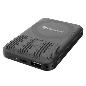 DIGIPOWER WPC-PB-MS10 Re-Fuel MagSafe-Compatible 10,000-mAh Power Bank