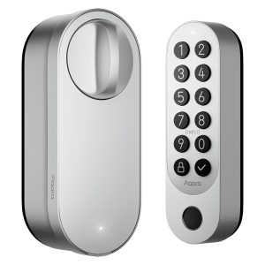 Aqara EL-D02D Smart Lock U200 Deadbolt Kit with Built-in Fingerprint Reader and Keypad (Silver)