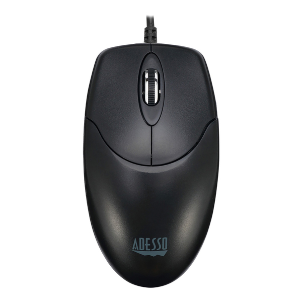Adesso IMOUSE M6-TAA iMouse M6-TAA Wired USB Computer Mouse, 3 Buttons, 1000 DPI, for PC and Mac