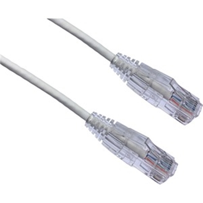3' CAT6A BENDnFLEX WHT