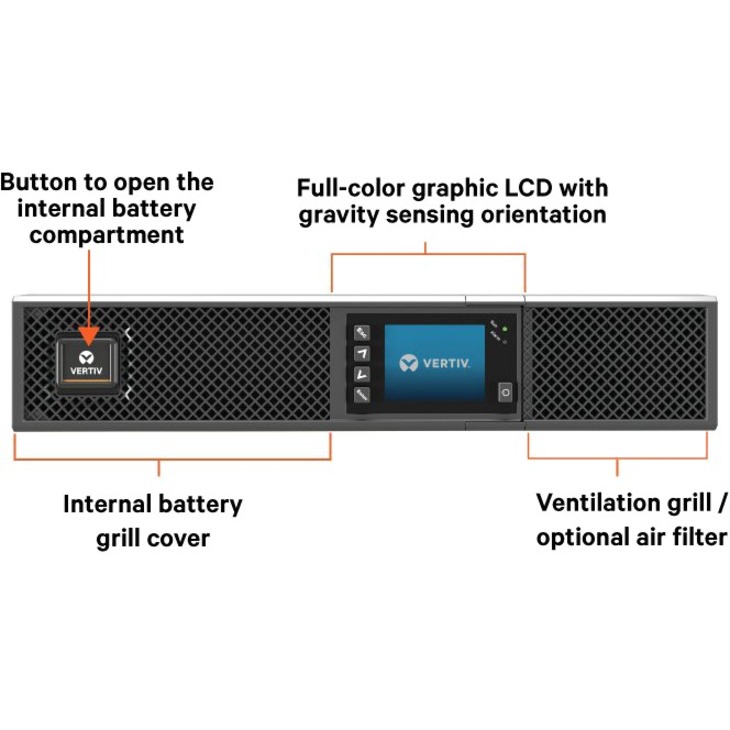 Vertiv Liebert GXT5 750VA 120V UPS with SNMP/Webcard - Image 2
