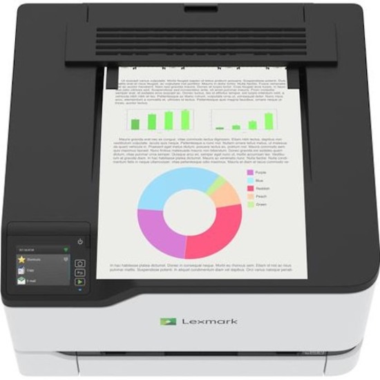 Lexmark CS430 CS431dw Desktop Wireless Laser Printer - Color - Image 2
