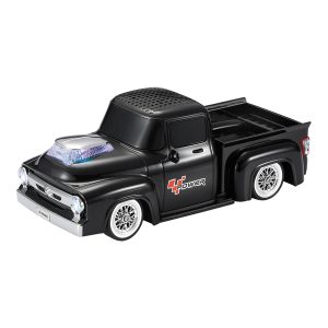 Audiobox TRK-5600BTBLK SoundRides TRK-5600BT Retro Ride Low-Rider Truck Bluetooth Speaker with WaveSync and Lights (Black)
