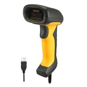 Adesso NUSCAN 5200TU NuScan 5200T USB 2D Waterproof Industrial Handheld Barcode Scanner